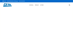 Desktop Screenshot of cetamuhendislik.com